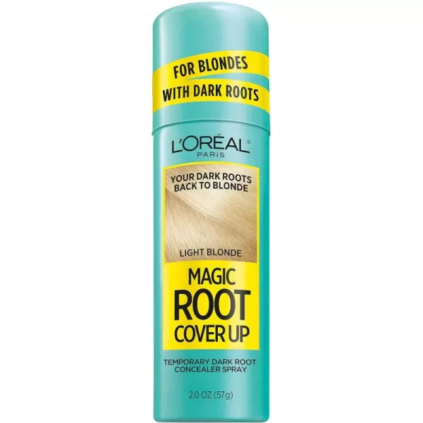 L'Oreal Paris Magic Root Cover Up Gray Concealer Spray Light to Medium Blonde 2 oz.