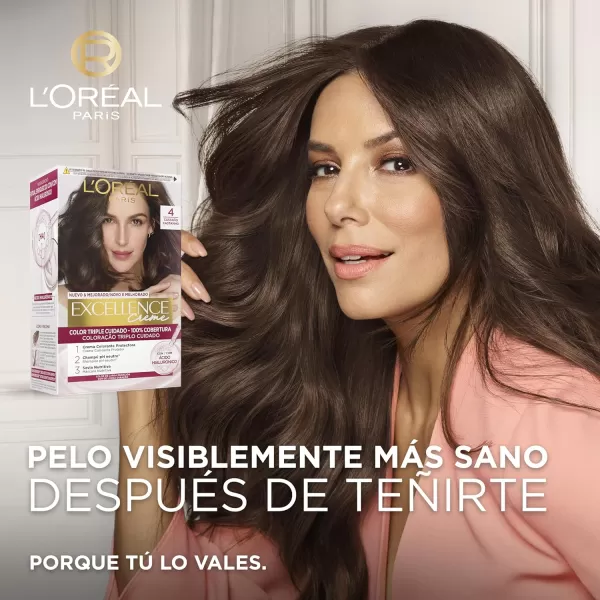 L'Oreal Paris Excellence Creme Permanent Triple Care Hair Color, 9A Light Ash Blonde, Gray Coverage For Up to 8 Weeks, All Hair Types, Pack of 1
