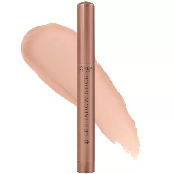 L'Oreal Paris Makeup Paradise Le Shadow Stick Eyeshadow, Blendable, Smudge-Resistant, Cream Eyeshadow, 100 Ice Sparkle , 0.05 Oz