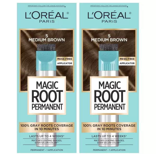 5 Medium Brown
