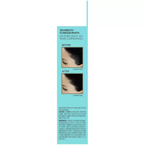 imageLOreal Paris Magic Root Precision Temporary Gray Hair Color Concealer Brush 5 Medium Brown 005 fl oz1 Black