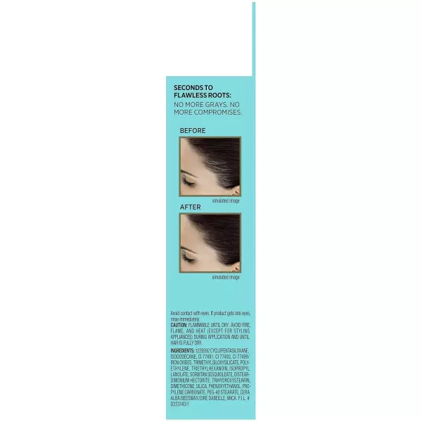 imageLOreal Paris Magic Root Precision Temporary Gray Hair Color Concealer Brush 5 Medium Brown 005 fl oz4 Dark Brown