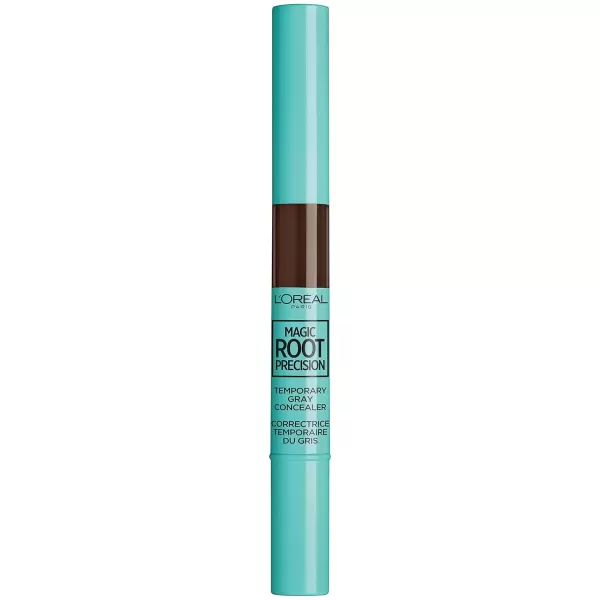 imageLOreal Paris Magic Root Precision Temporary Gray Hair Color Concealer Brush 5 Medium Brown 005 fl oz5 Medium Brown