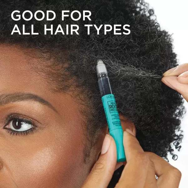 imageLOreal Paris Magic Root Precision Temporary Gray Hair Color Concealer Brush 5 Medium Brown 005 fl oz5 Medium Brown