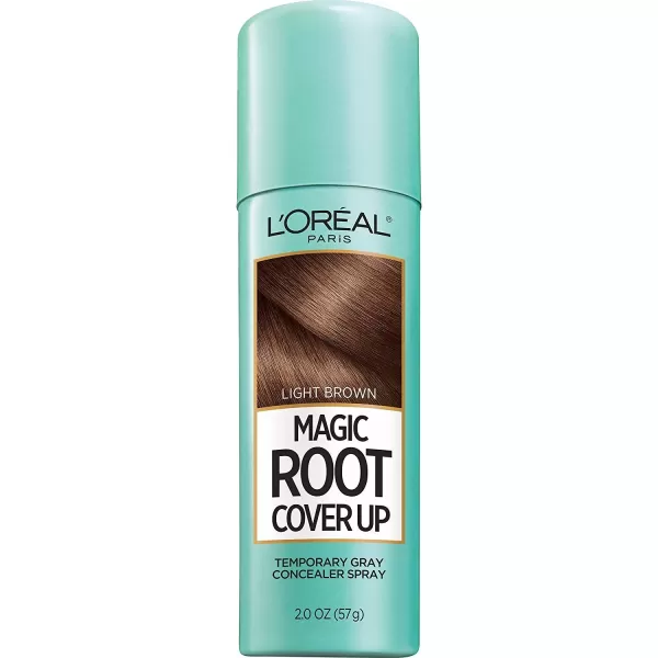 imageLOreal Root CoverUp Spray Light Medium Brown 2 Ounce Pack of 12