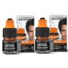 imageLOreal Paris Men Expert One Twist Mess Free Permanent Hair Color Mens Hair Dye to Cover Grays Easy Mix Ammonia Free Application Light Medium Brown 05 1 Application Kit02 Real BlackH55