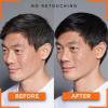imageLOreal Paris Men Expert One Twist Mess Free Permanent Hair Color Mens Hair Dye to Cover Grays Easy Mix Ammonia Free Application Light Medium Brown 05 1 Application Kit01 Jet BlackH60