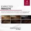 imageLOreal Paris Excellence Creme Permanent Hair Color 4 Dark Brown 100 percent Gray Coverage Hair Dye Pack of 14 Dark Brown