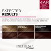 imageLOreal Paris Excellence Creme Permanent Hair Color 4 Dark Brown 100 percent Gray Coverage Hair Dye Pack of 14AR Dark Chocolate Brown