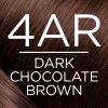 imageLOreal Paris Excellence Creme Permanent Hair Color 4 Dark Brown 100 percent Gray Coverage Hair Dye Pack of 14AR Dark Chocolate Brown