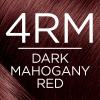 imageLOreal Paris Excellence Creme Permanent Hair Color 4 Dark Brown 100 percent Gray Coverage Hair Dye Pack of 14RM Dark Mahogany Red