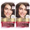 imageLOreal Paris Excellence Creme Permanent Hair Color 4 Dark Brown 100 percent Gray Coverage Hair Dye Pack of 15AR Medium Maple Brown