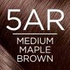 imageLOreal Paris Excellence Creme Permanent Hair Color 4 Dark Brown 100 percent Gray Coverage Hair Dye Pack of 15AR Medium Maple Brown
