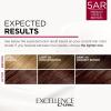 imageLOreal Paris Excellence Creme Permanent Hair Color 4 Dark Brown 100 percent Gray Coverage Hair Dye Pack of 15AR Medium Maple Brown