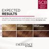 imageLOreal Paris Excellence Creme Permanent Hair Color 4 Dark Brown 100 percent Gray Coverage Hair Dye Pack of 15CB Medium Chestnut Brown