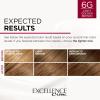 imageLOreal Paris Excellence Creme Permanent Hair Color 4 Dark Brown 100 percent Gray Coverage Hair Dye Pack of 16G Light Golden Brown