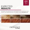 imageLOreal Paris Excellence Creme Permanent Hair Color 4 Dark Brown 100 percent Gray Coverage Hair Dye Pack of 16R Light Auburn