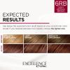 imageLOreal Paris Excellence Creme Permanent Hair Color 4 Dark Brown 100 percent Gray Coverage Hair Dye Pack of 16RB Light Reddish Brown