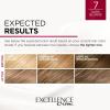 imageLOreal Paris Excellence Creme Permanent Hair Color 4 Dark Brown 100 percent Gray Coverage Hair Dye Pack of 17 Dark Blonde
