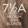 imageLOreal Paris Excellence Creme Permanent Hair Color 4 Dark Brown 100 percent Gray Coverage Hair Dye Pack of 175A Medium Ash Blonde