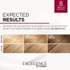 imageLOreal Paris Excellence Creme Permanent Hair Color 4 Dark Brown 100 percent Gray Coverage Hair Dye Pack of 18 Medium Blonde
