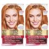 imageLOreal Paris Excellence Creme Permanent Hair Color 4 Dark Brown 100 percent Gray Coverage Hair Dye Pack of 18RB Medium Reddish Blonde