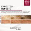 imageLOreal Paris Excellence Creme Permanent Hair Color 4 Dark Brown 100 percent Gray Coverage Hair Dye Pack of 18RB Medium Reddish Blonde