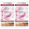 imageLOreal Paris Excellence Creme Permanent Hair Color 4 Dark Brown 100 percent Gray Coverage Hair Dye Pack of 18RB Medium Reddish Blonde