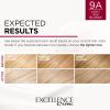 imageLOreal Paris Excellence Creme Permanent Hair Color 4 Dark Brown 100 percent Gray Coverage Hair Dye Pack of 19A Light Ash Blonde
