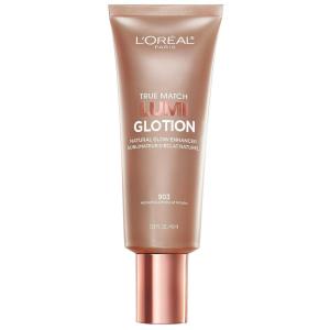 imageLOreal Paris Makeup True Match Lumi Glotion Natural Glow Enhancer Illuminator Highlighter Bronzing Drops For a SunKissed Glow 904 Deep903 Medium