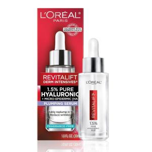 imageLOreal Paris Revitalift 15 Pure Hyaluronic Acid Face Serum Hydrate ampamp Reduce Wrinkles Fragrance Free 1 ozUnscented