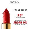 imageLOral Paris Colour Riche Satin Lipstick for Moisturized LipsLip Makeup with Argan Oil and Vitamin EWorth It Medium013 OzFresh as a Rose