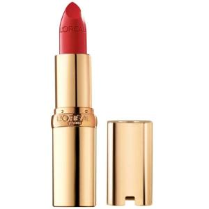 imageLOral Paris Colour Riche Satin Lipstick for Moisturized LipsLip Makeup with Argan Oil and Vitamin EWorth It Medium013 OzBritish Red