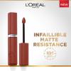 imageLOreal Paris Infallible Matte Resistance Liquid Lipstick up to 16 Hour Wear Le Rouge Paris 420 016 Fl Oz150 Lazy Sunday