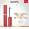 imageLOreal Paris Infallible Matte Resistance Liquid Lipstick up to 16 Hour Wear Le Rouge Paris 420 016 Fl Oz230 Shopping Spree