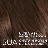 imageLOreal Paris Cool Supreme Permanent Hair Color Ash Ultra Ash Light Brown 6UA511 Ultra Ash Medium Brown