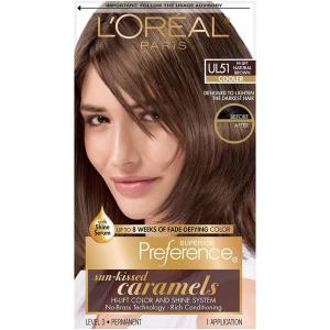 imageLOreal Paris Cool Supreme Permanent Hair Color Ash Ultra Ash Light Brown 6UAUL51 HiLift Natural Brown