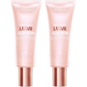 imageLOreal Paris Makeup True Match Lumi Glotion Natural Glow Enhancer Illuminator Highlighter Bronzing Drops For a SunKissed Glow 901 FairFair