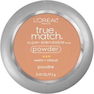 imageLOreal Paris True Match Super Blendable Oil Free Foundation Powder C8 Medium Deep 033 oz Packaging May VarySuntan