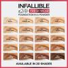 imageLOral Paris Makeup Infallible Fresh Wear Foundation in a Powder Up to 24H Wear Waterproof Ivory 031 ozBeige Sand