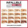 imageLOral Paris Makeup Infallible Fresh Wear Foundation in a Powder Up to 24H Wear Waterproof Ivory 031 ozIvory