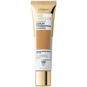imageLOreal Paris Age Perfect Radiant Serum Foundation with SPF 50 Golden Vanilla 1 fl ozAmber Beige
