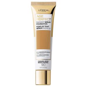 imageLOreal Paris Age Perfect Radiant Serum Foundation with SPF 50 Golden Vanilla 1 fl ozCaramel Beige