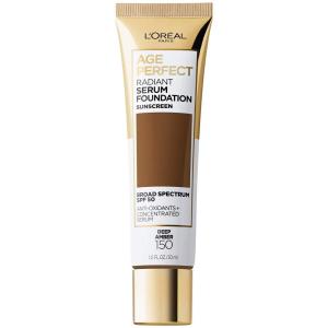 imageLOreal Paris Age Perfect Radiant Serum Foundation with SPF 50 Golden Vanilla 1 fl ozDeep Amber