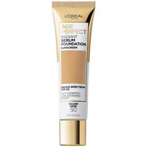 imageLOreal Paris Age Perfect Radiant Serum Foundation with SPF 50 Golden Vanilla 1 fl ozGolden Beige