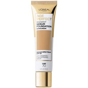imageLOreal Paris Age Perfect Radiant Serum Foundation with SPF 50 Golden Vanilla 1 fl ozSand