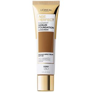 imageLOreal Paris Age Perfect Radiant Serum Foundation with SPF 50 Golden Vanilla 1 fl ozSienna