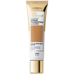 imageLOreal Paris Age Perfect Radiant Serum Foundation with SPF 50 Golden Vanilla 1 fl ozToffee