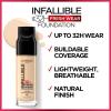 imageLOral Paris Makeup Infallible Up to 32 Hour Fresh Wear Lightweight Foundation 510 Hazelnut 1 Fl Oz Packaging May Vary455 Natural Buff
