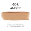 imageLOral Paris Makeup Infallible Up to 32 Hour Fresh Wear Lightweight Foundation 510 Hazelnut 1 Fl Oz Packaging May Vary495 Amber